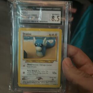 Pokemon Slab Dratini NM/Mint 8.5